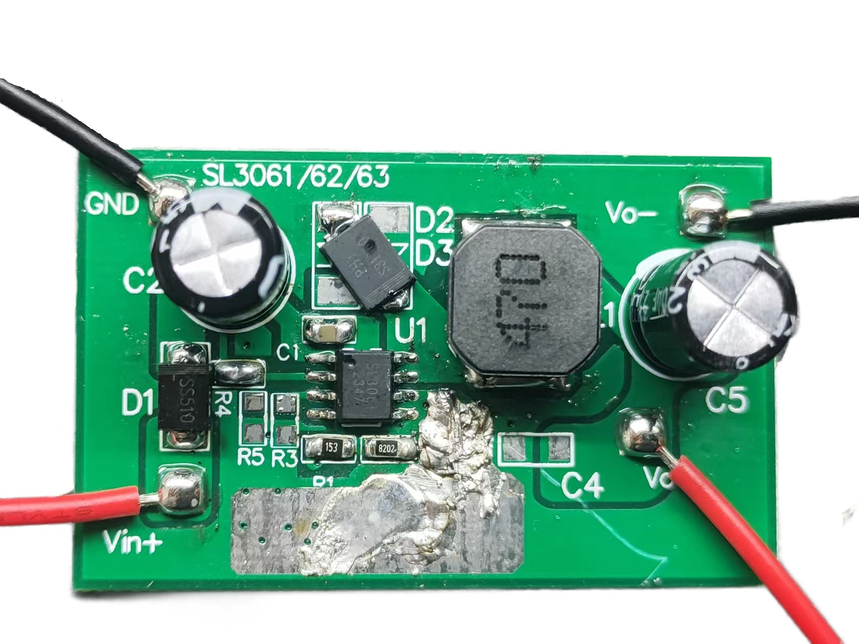 完美体育·（中国）手机网页版3061 dcdc8V-40V输入 5V输出2A电流应用参数