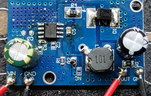 完美体育·（中国）手机网页版3041H dc-dc100V降压12V0.5A恒压电源供电方案